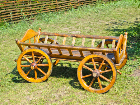 Traditional ukrainian cartの写真素材