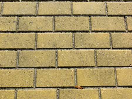 Yellow bricks backgroundの写真素材