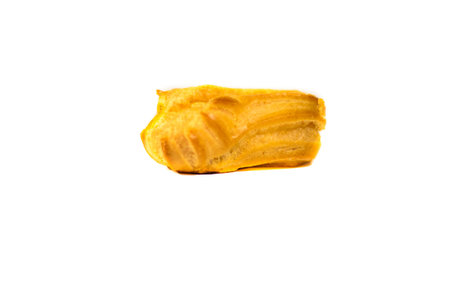 Eclair cake isolated on a white background