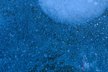 Texture of the clean ice for background