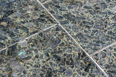 Background of polished natural granite paving slabsの写真素材