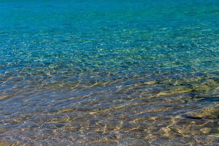Background of the Red sea water surfaceの写真素材