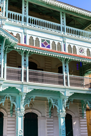 House of princess Sayyida Salama (Emily Ruete), also known as old dispensary in Stone town, Zanzibarの写真素材