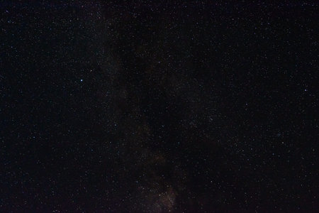 Background of night sky with many stars