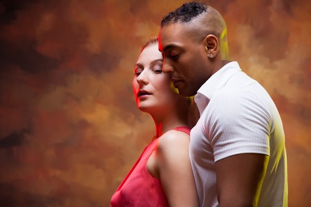 Sexy young coupleの写真素材