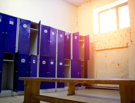 Locker Room at the Gym