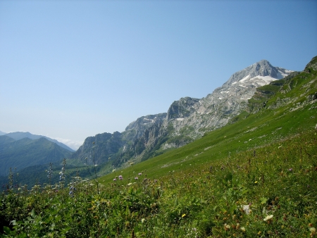 mountain landscapeの写真素材