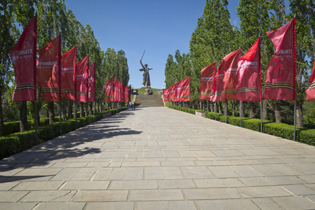 Memorial complex Mamayev Kurganのeditorial素材