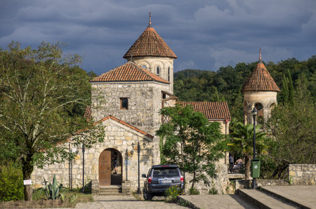 Kutaisi, Georgia - august 25, 2015: Motsameta Monastery Motsameta Church near Kutaisi, the Imereti...