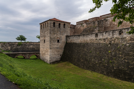 Baba Vida is a medieval fortress in Vidin in northwestern Bulgaria and thetown's primary landmark. Baba Vida is located in the country.のeditorial素材