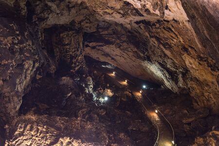 The Magura Cave from north western Bulgaria close to Belogradchik in Vidin Provinceの写真素材