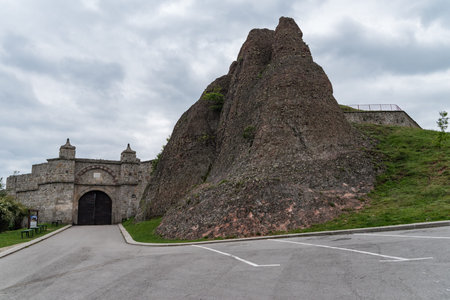 Gate of the fortress Kaleto and the Belogradchik rocks, Bulgaria