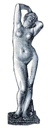 Galatea by Markvest - an illustration of the encyclopedia publishers Education, St. Petersburg, Russian Empire, 1896のeditorial素材