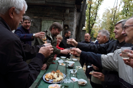  LUGANSK - OCT 14  Don Cossackのeditorial素材