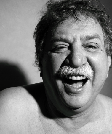 middle-aged man laught の写真素材