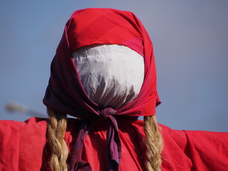 UKRAINE, LUGANSK - March 1, 2014: Cossacks traditionally celebrate Shrovetide, or the Carnivalのeditorial素材