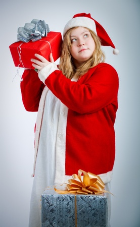 Cute Santaの写真素材