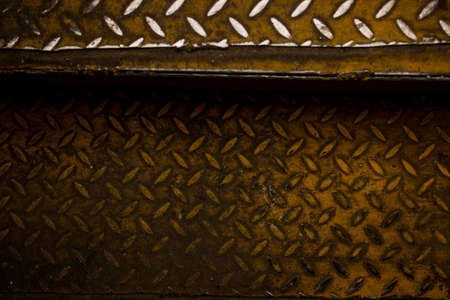 Old stairs metal texture backgroundの写真素材