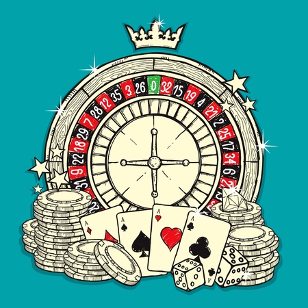 Casinoのイラスト素材