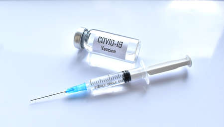Covid-19 vaccine.の写真素材