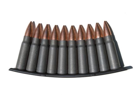 ammunition of rifled carbine の写真素材