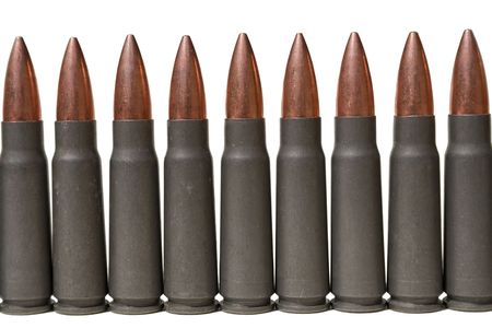 ammunition of rifled carbine の写真素材