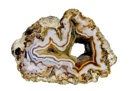 the block of agat with amethyst brush in bordersの写真素材