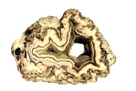 the block of agat with amethyst brush in bordersの写真素材