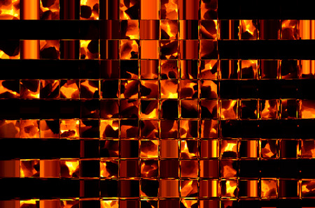 Abstract background of many different rectangular figures.の写真素材