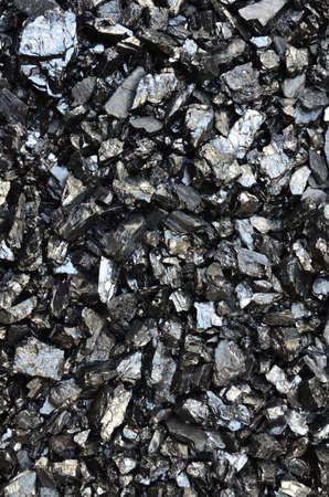 Background from wet coal anthracite enriched with fine fraction.