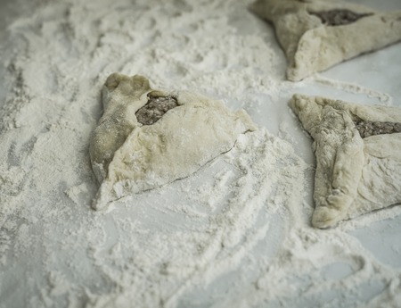 Baking peremech or belyash concept