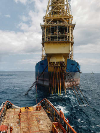 Floating production storage and offloading FPSO vessel, oil and gas indutryの写真素材