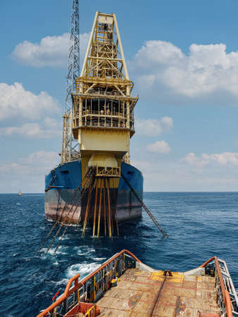 Floating production storage and offloading FPSO vessel, oil and gas indutryの写真素材