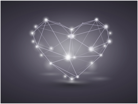 Valentine day backgroundのイラスト素材