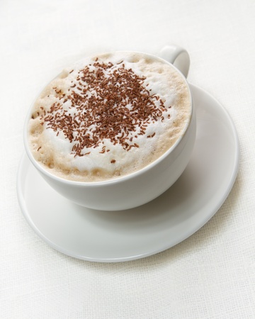Cup of cappuccinoの写真素材