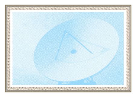 Sertificate for communication education for your designsの写真素材