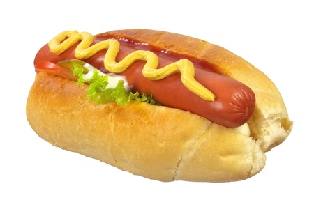 appetite hot dogの写真素材