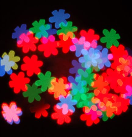 Abstract bokehの写真素材