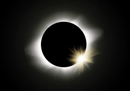 Total sun eclipse
