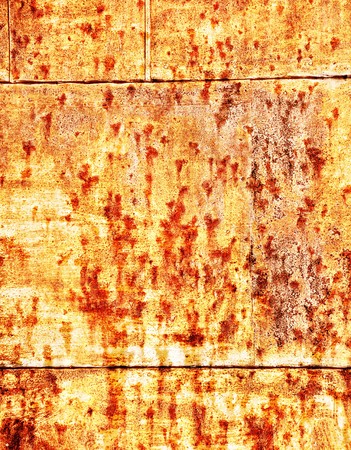 Texture of old rust panel