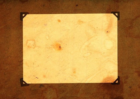 Vintage empty page from old album
