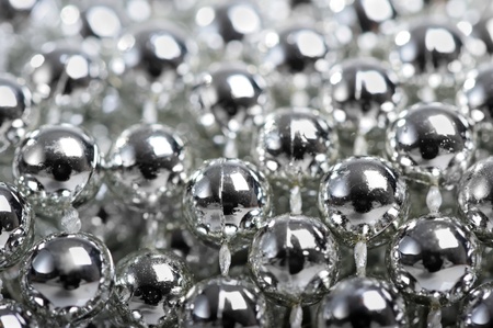 Abstract light balls bokeh as backgroundの写真素材