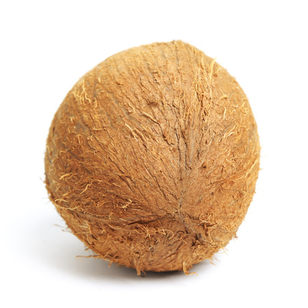Coconut isolated on the white