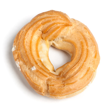 Cake ring isolated on white backgroundの写真素材