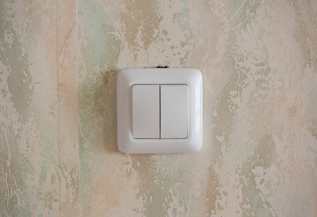 Switch on the old wall