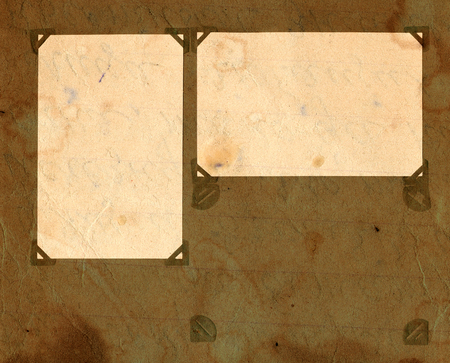 Old grunge empty page from albumの写真素材