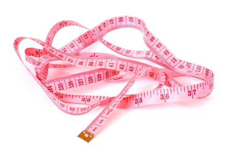 Measuring equipment isolated on white backgroundの写真素材