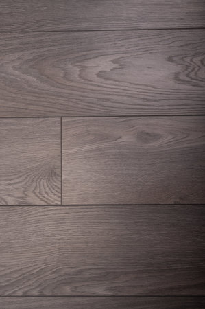 Black laminate, texture of wood surfaceの写真素材