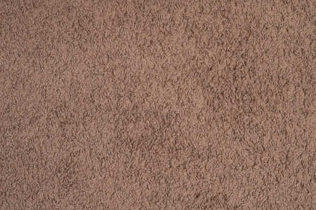 Texture of brown shag carpet. Pattern and backgroundの写真素材
