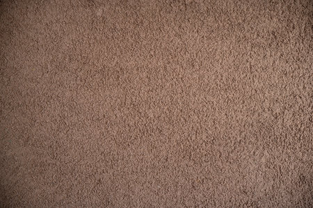 Texture of brown shag carpet. Pattern and backgroundの写真素材